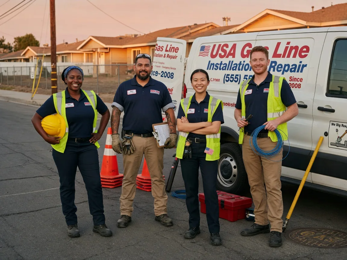 Gas Line Installation company in Cromona, KY